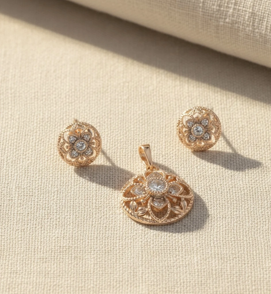 Eternal Blossom Pendant Set