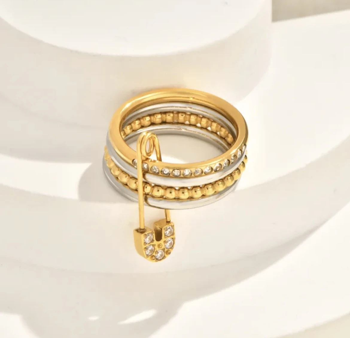 Rebel Halo Stackable  Ring