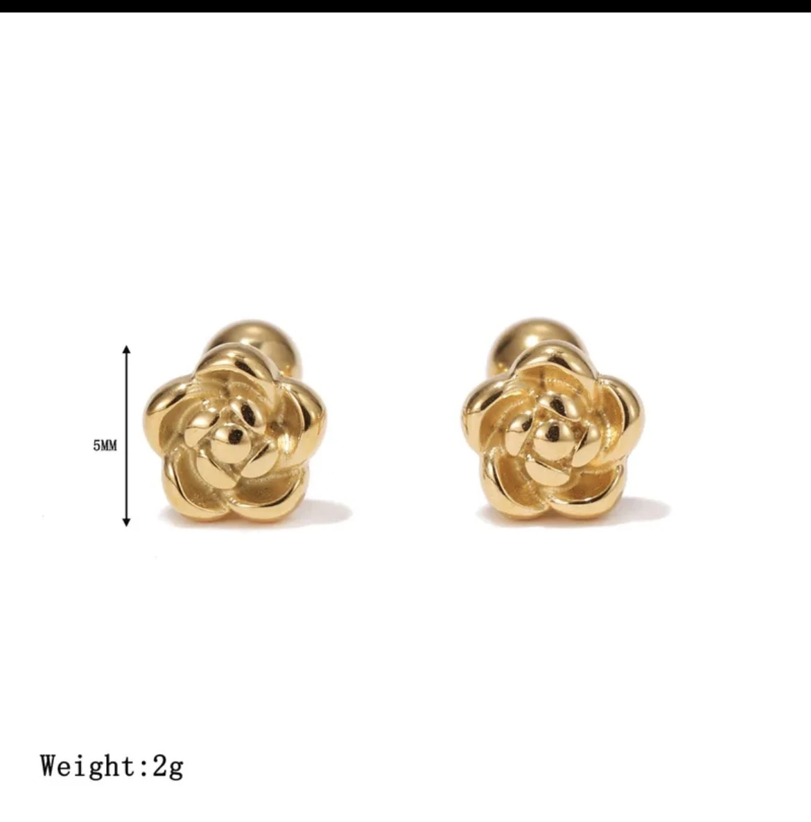 Cute Flower Stud Earrings