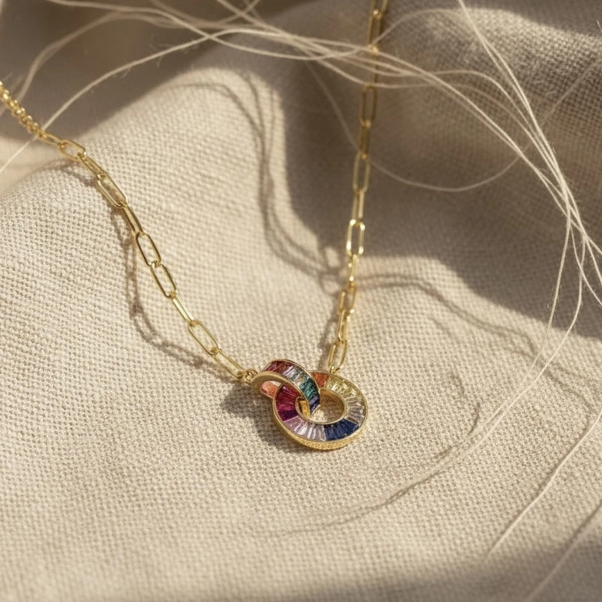 The Radiant Prism Necklace Set