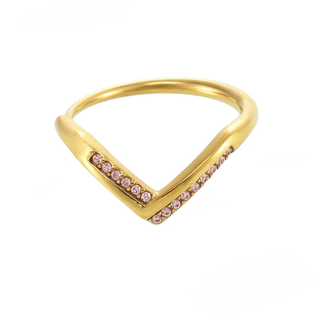 Chevron Ring Pink
