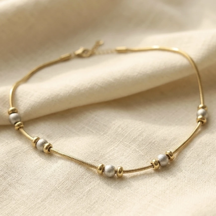 The Linear Duo Neck Chain