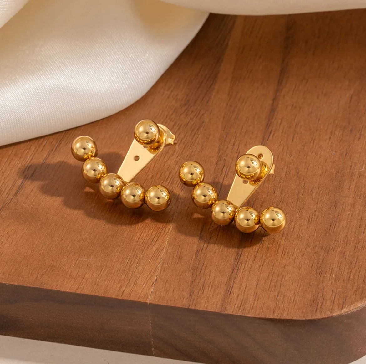 Grace Arc Jacket Earrings