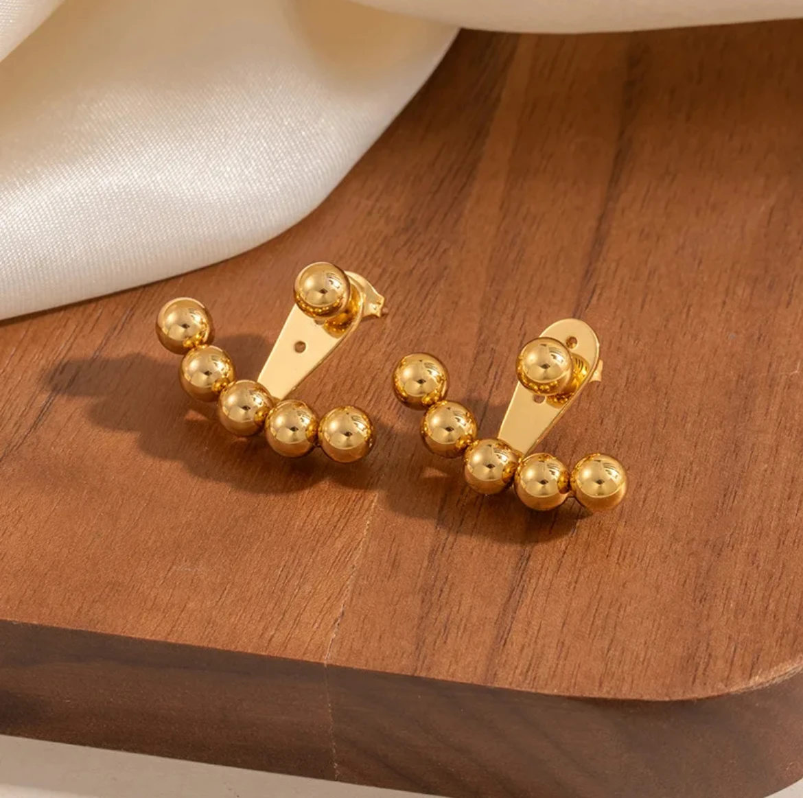 Grace Arc Jacket Earrings