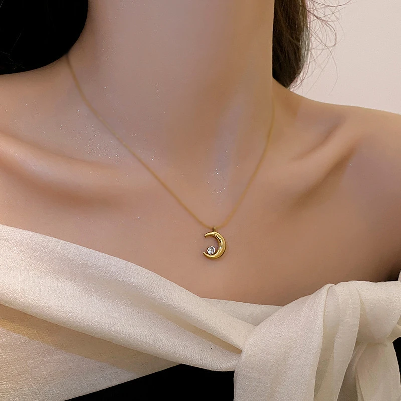 Celestial Moon Necklace