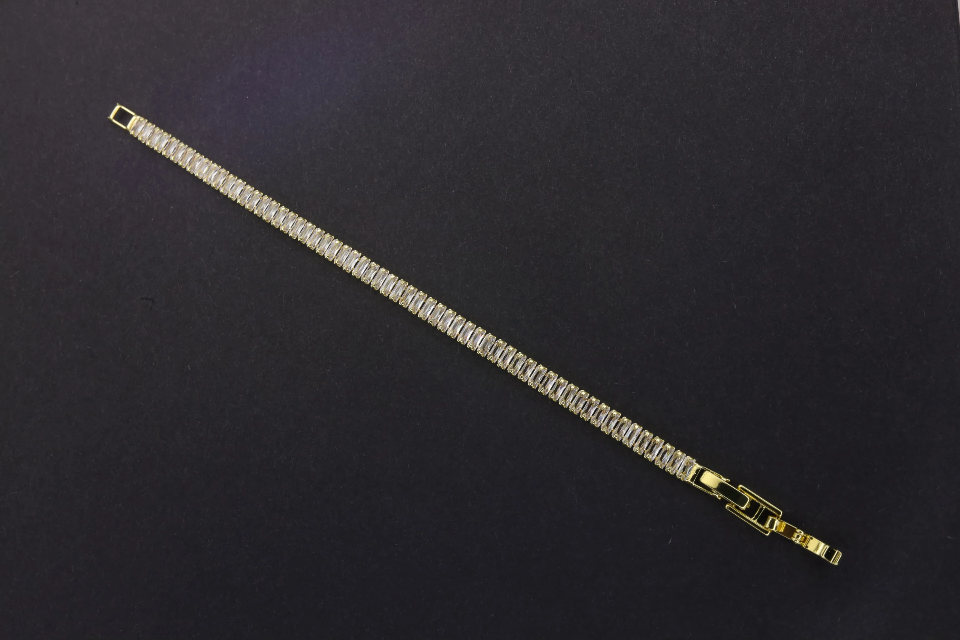 Luxe Baguette Tennis Bracelet