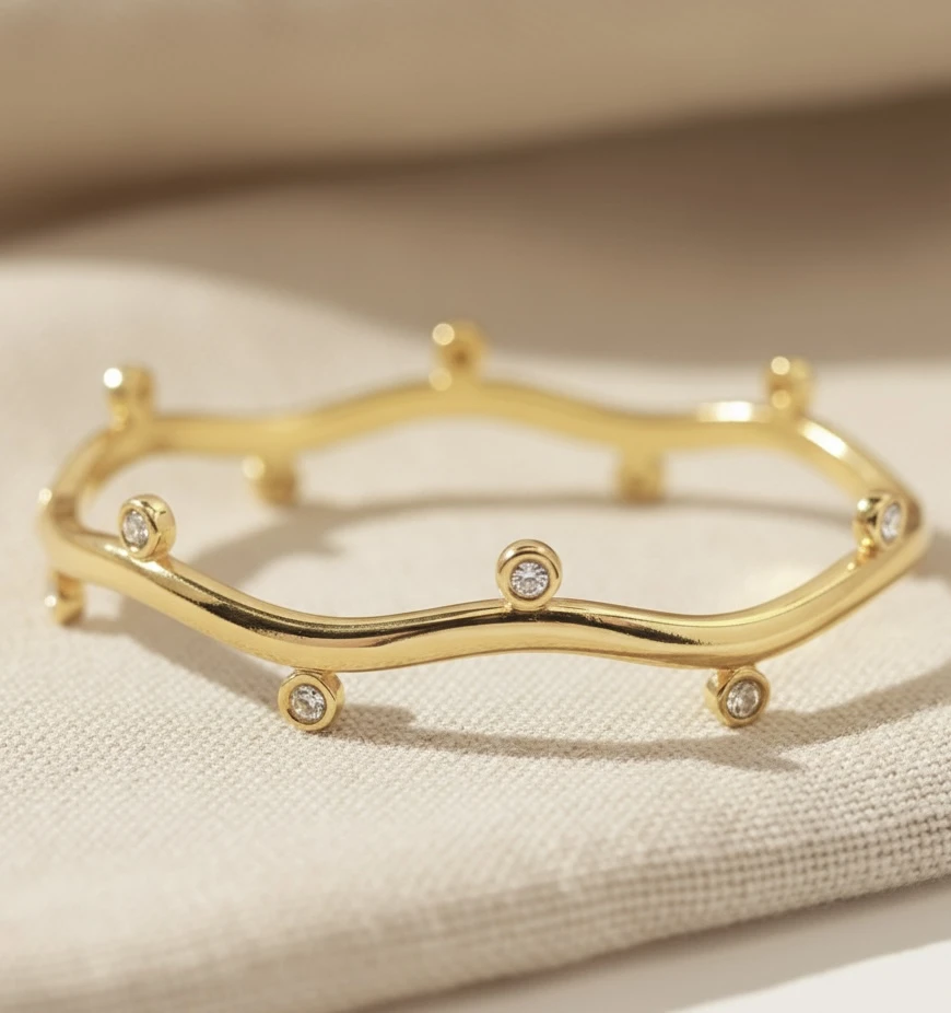 The Tidal Wave Bangle