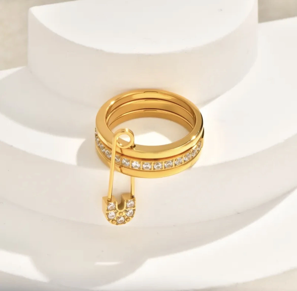 The Safety First Stack Ring