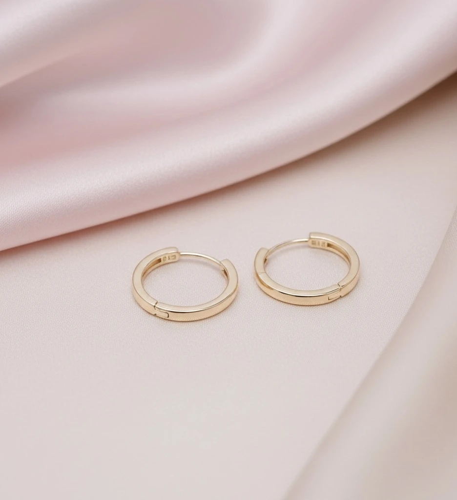 PureLine Gold Earrings