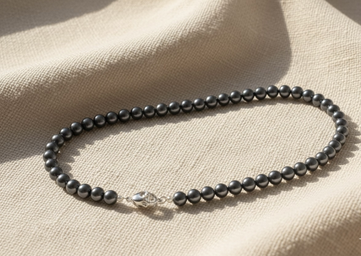 Shadow Queen Pearls Black