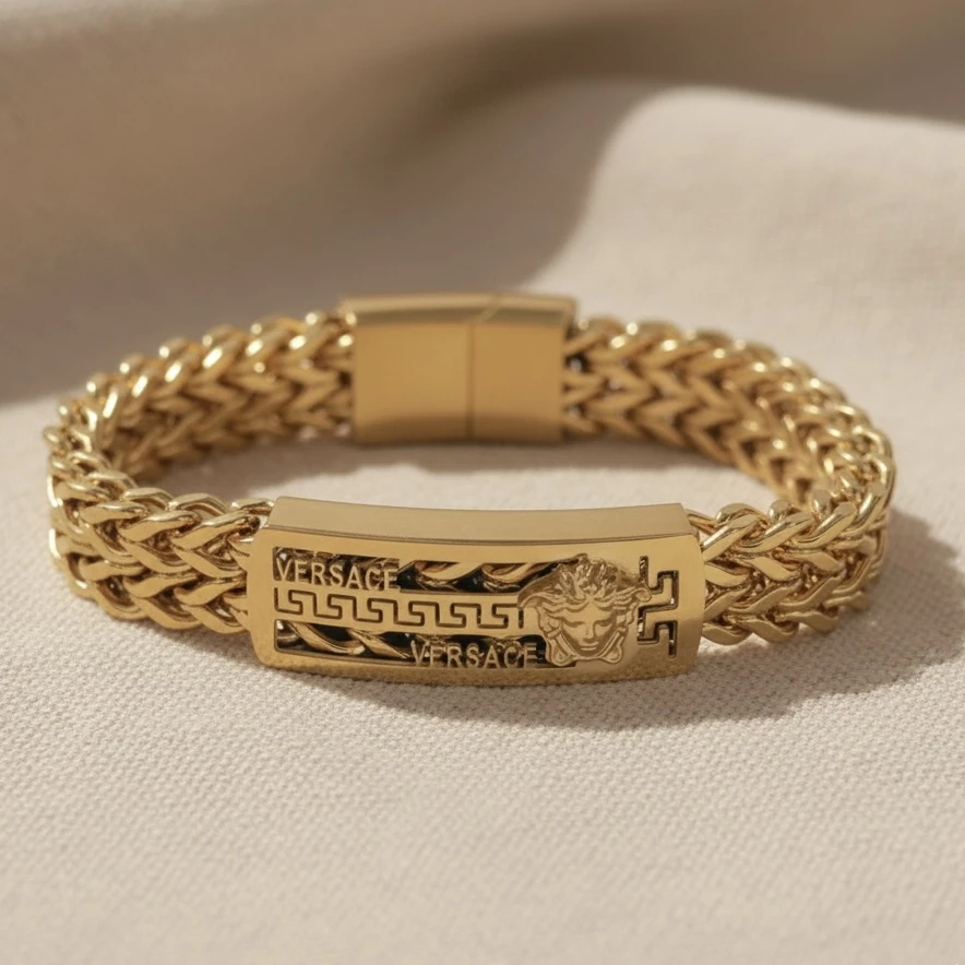 Gilded Titan Chain Bracelet