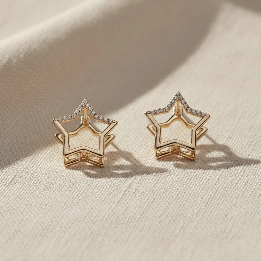 The Prism Star Duo Hoops