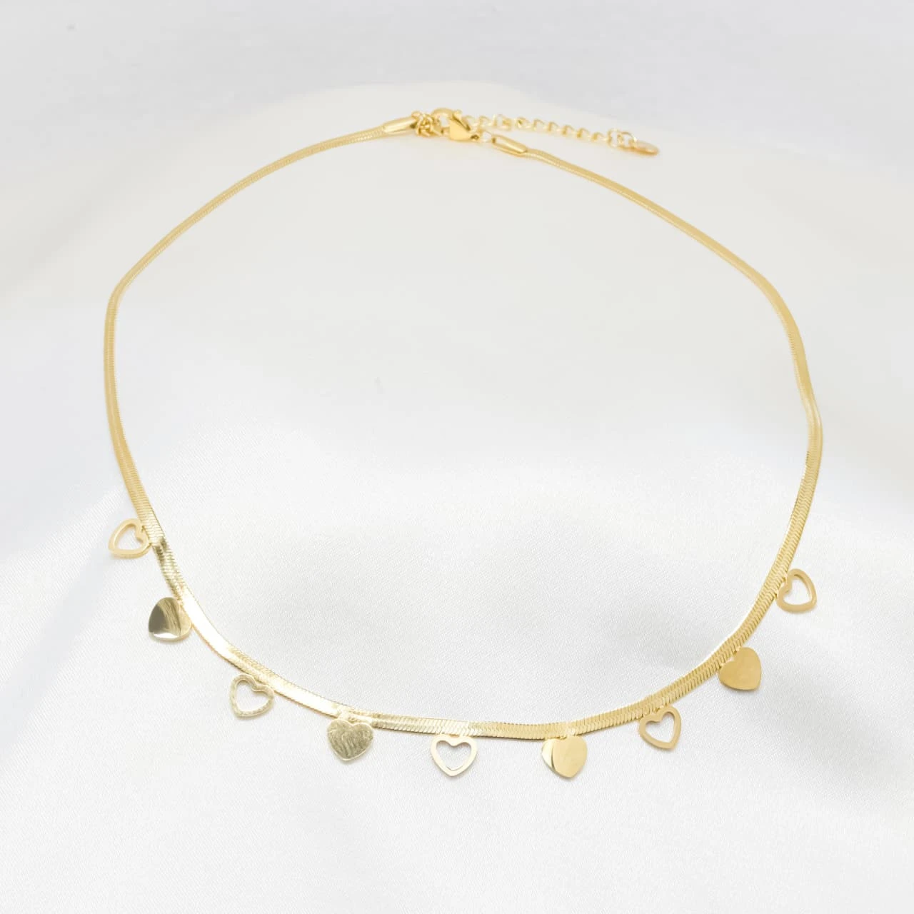 Amore Herringbone Necklace