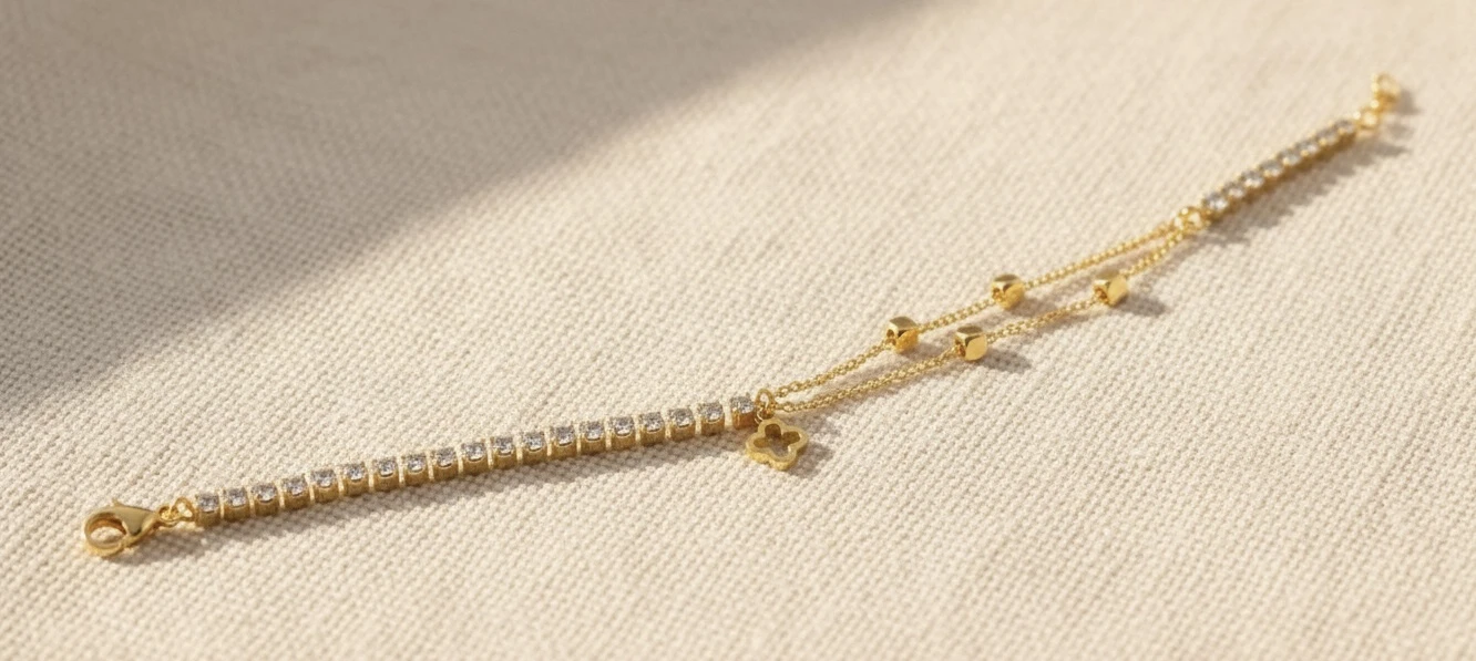 Twin Layer Sparkle Bracelet