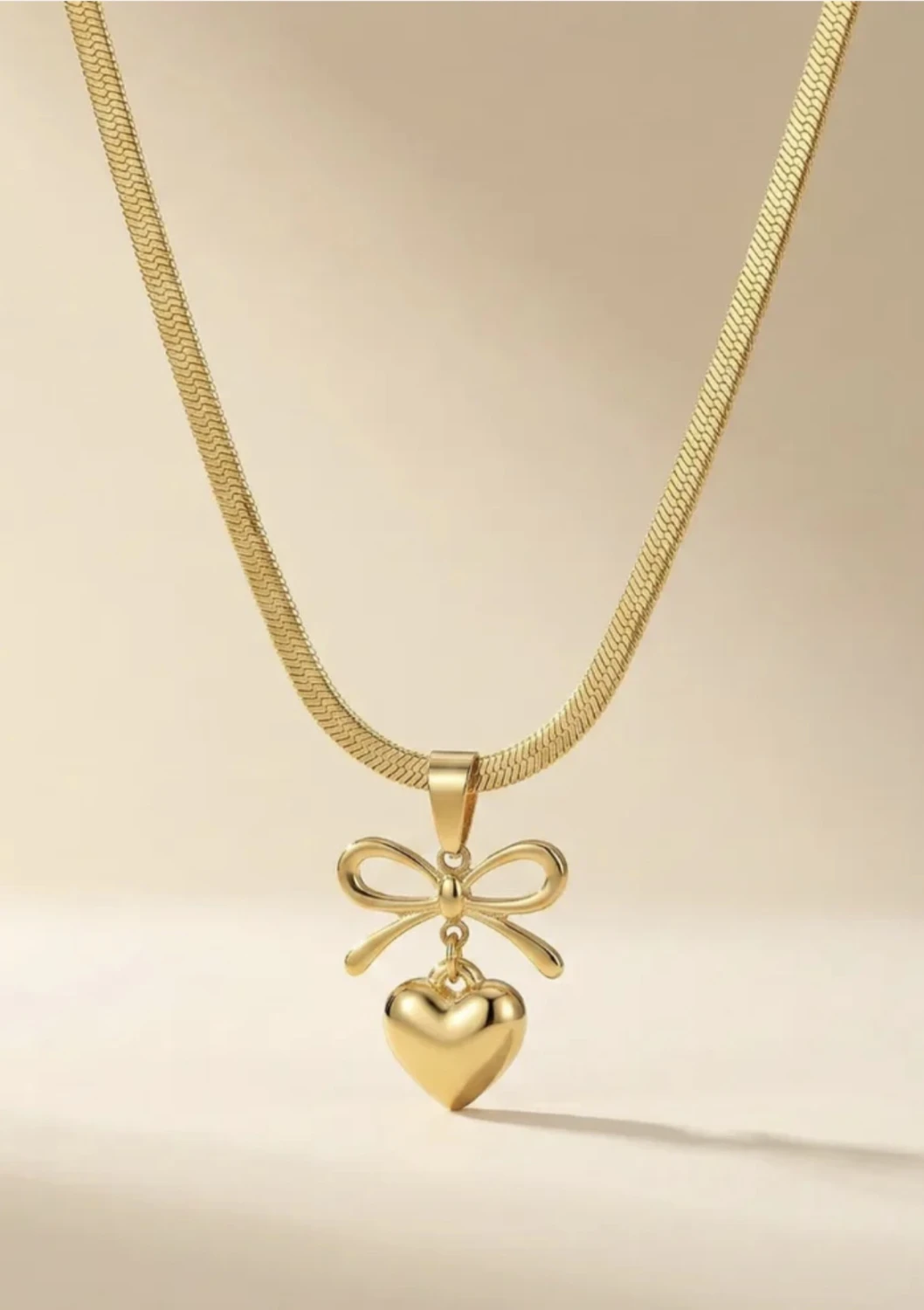 The Darling Bow Necklace