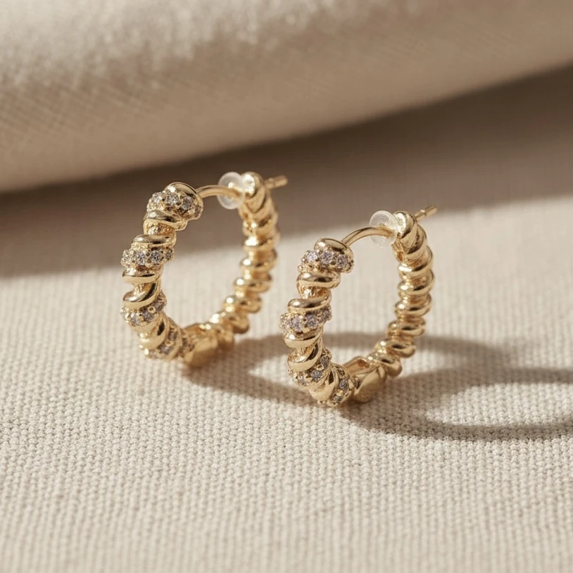 Rope & Radiant Hoops