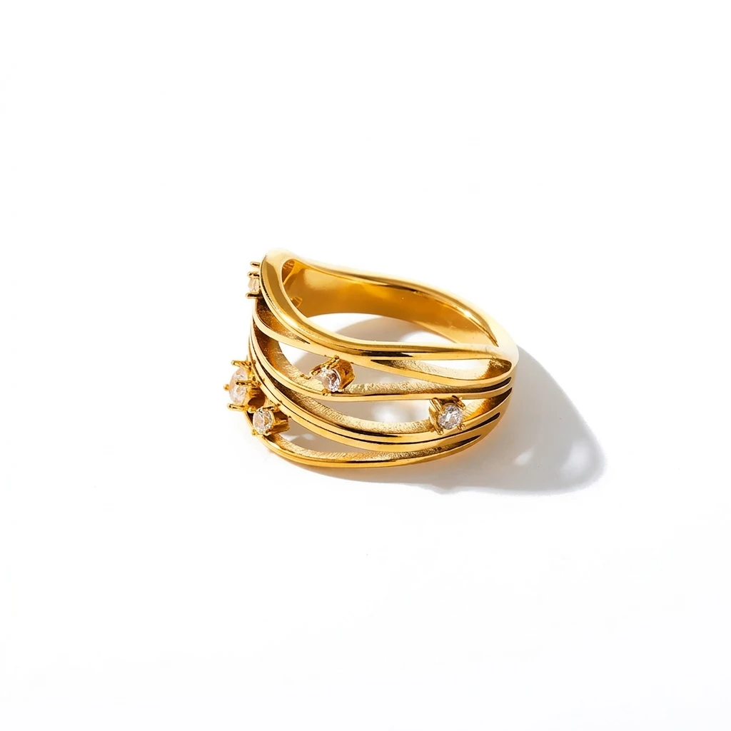 Noor Multi-Layer Ring