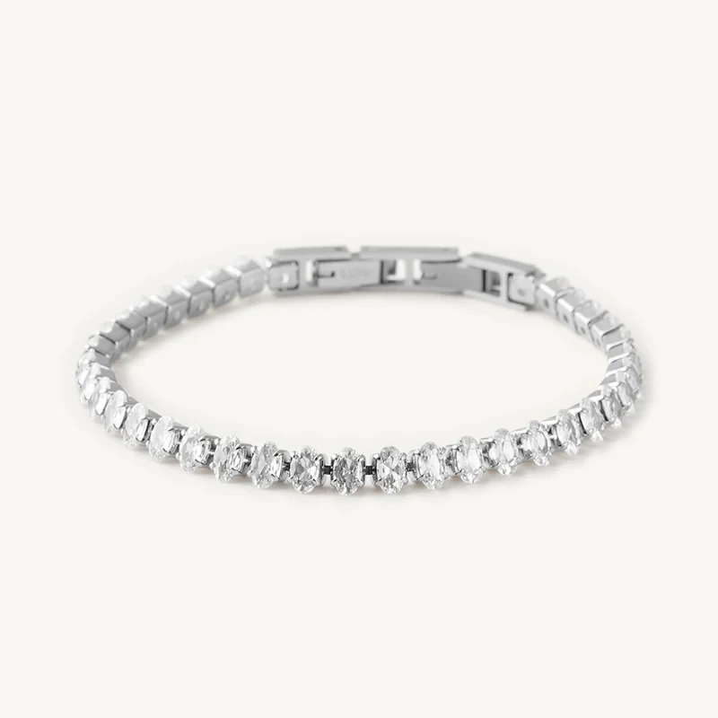Dazzling Crystal Tennis Bracelet