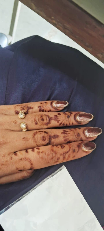 Majestic cross Glow Ring