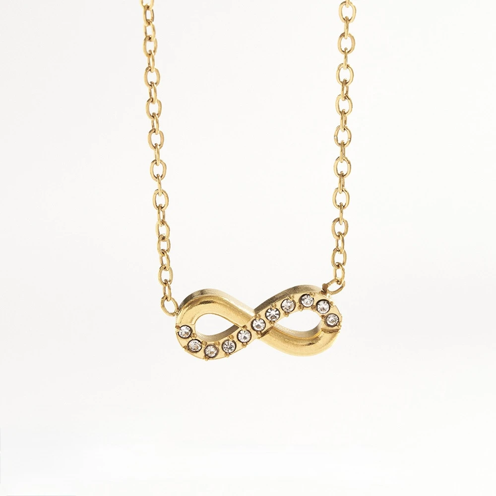 Horizontal Infinity Necklace