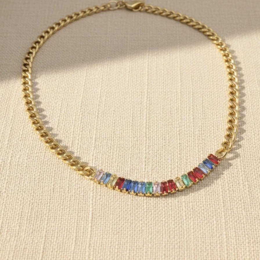 Color Bar Necklace