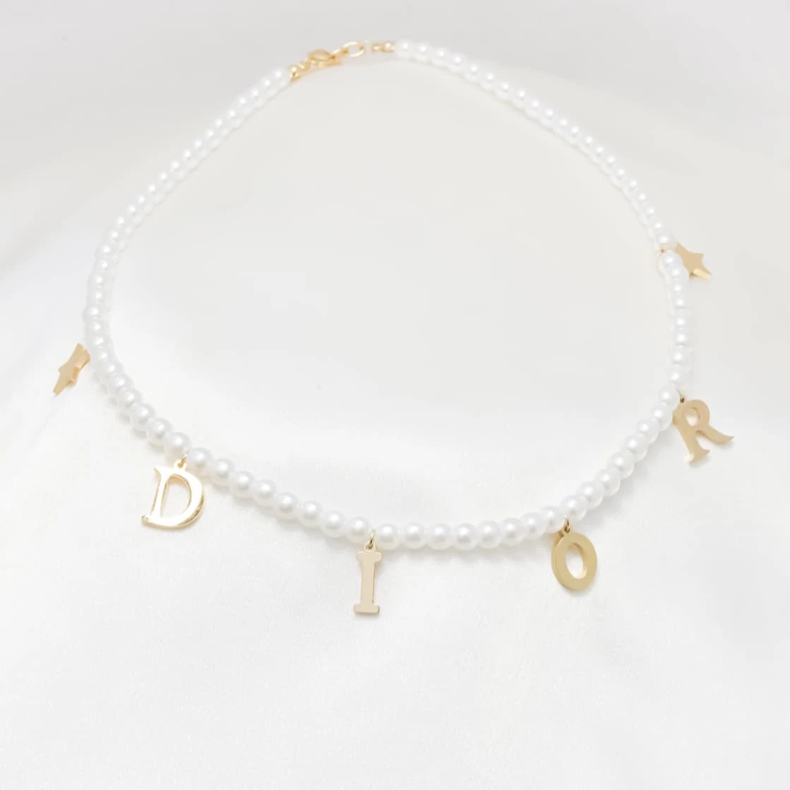 The Luminous Letter Choker Necklace