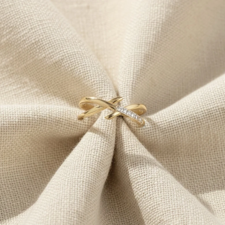 Serendipity Cross Ring